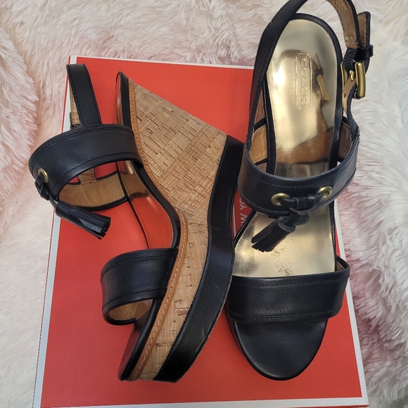 Coach wedge sandals - Picture 7 of 7